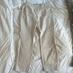 H&M cream work pant